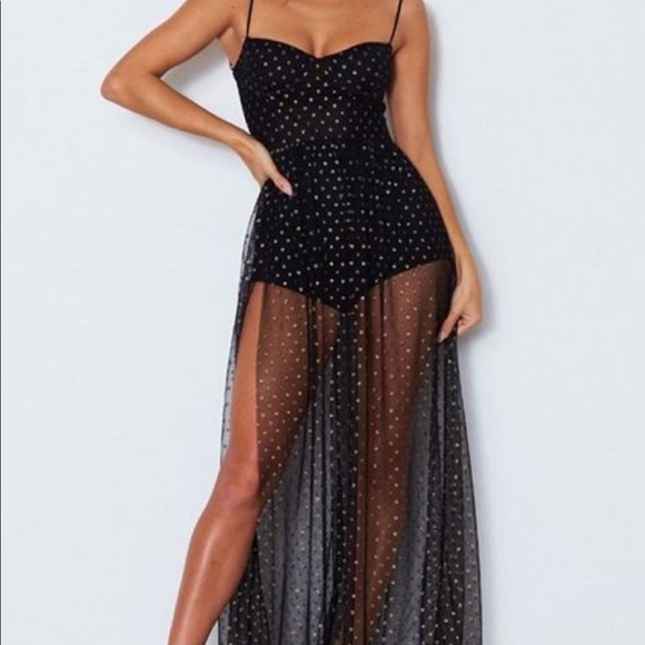 White Fox Boutique Dresses & Skirts - BRAND NEW: WHITE FOX| Totally Bangin’ Mesh Maxi